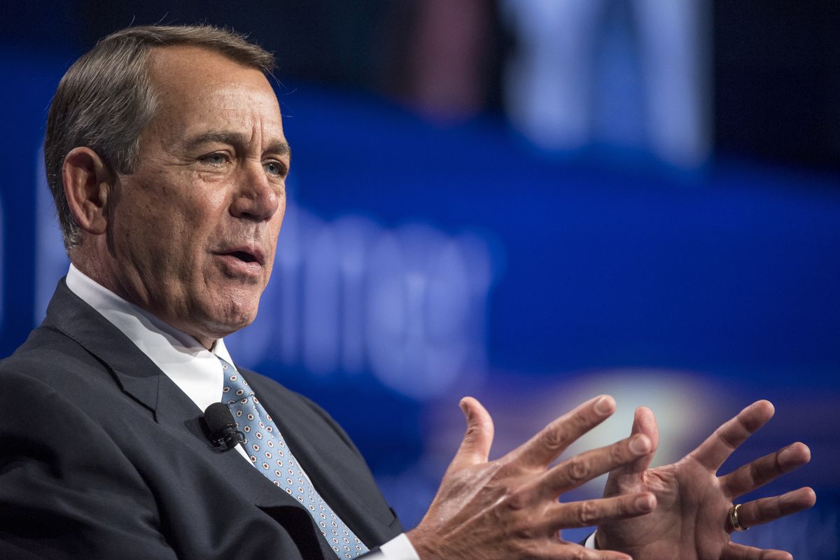 <p><strong>John Boehner is in-demand for energy sector events</strong></p>