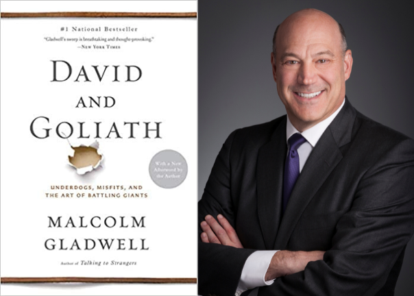<p>Gary Cohn included in Malcolm Gladwell's David and Goliath</p>