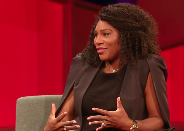 <p><strong>Serena Williams is an incredibly inspiring, powerful woman who is a remarkable example of leadership, tenacity, and vision</strong></p>