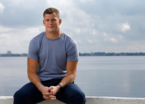 <p><strong>Carl Nassib, the first active NFL player to come out, continues contributing to community</strong></p>