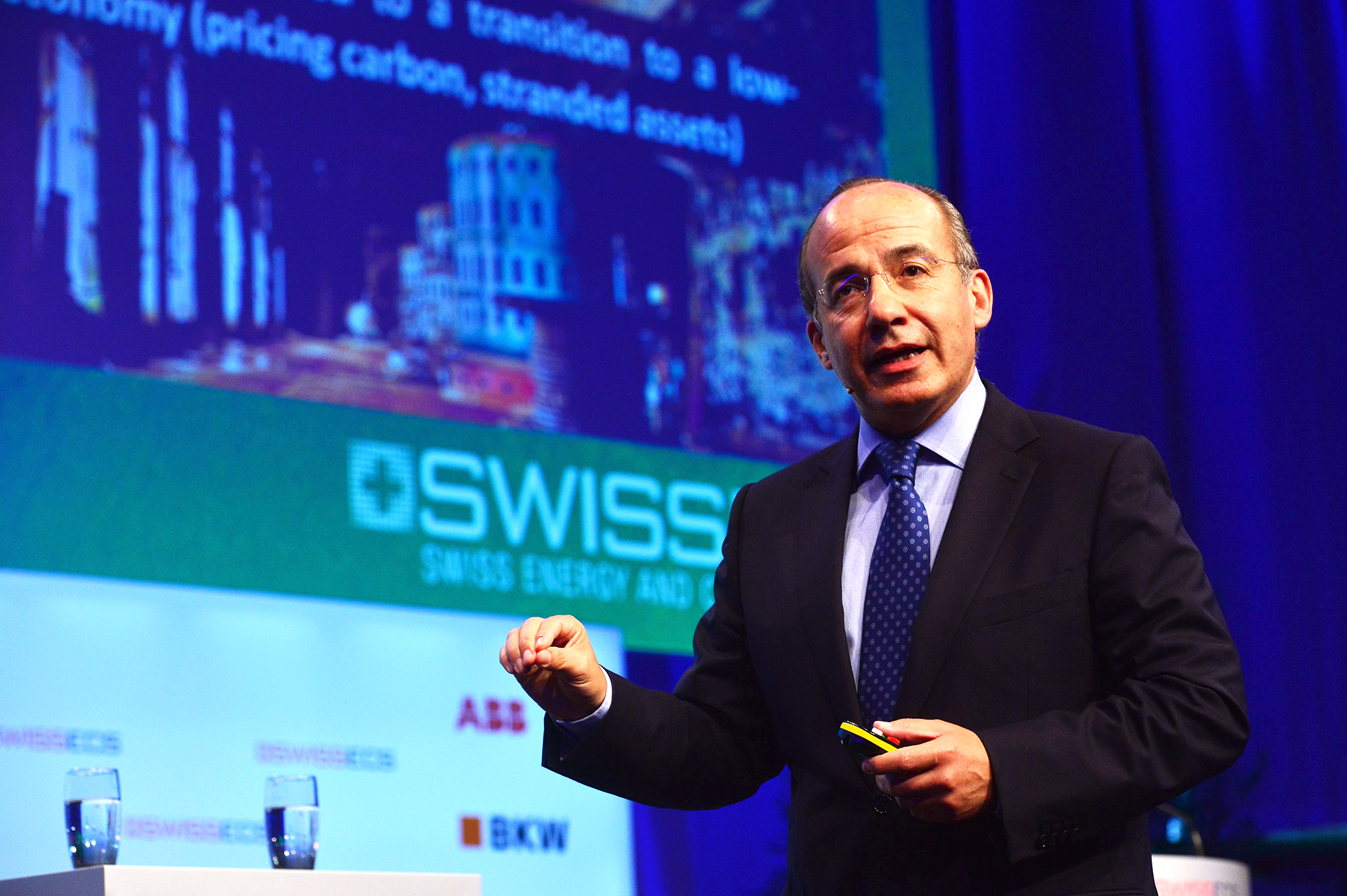 <p><strong>President Felipe Calderon is a go-to voice on sustainability, climate change, and ESG investment strategies</strong></p>